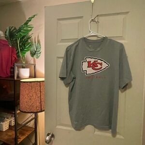 Dri fit Gray Kansas City Chiefs T-Shirt-teen 14-16